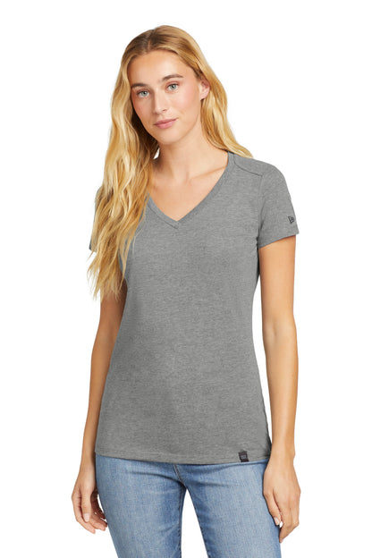 New Era  ®  Women's Heritage Blend V-Neck Tee. LNEA101