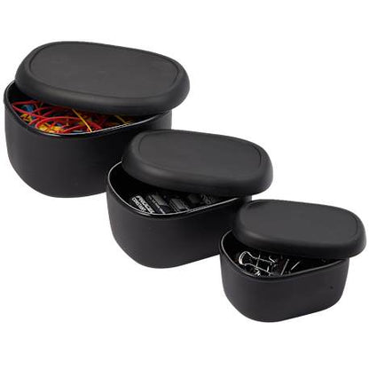 Zili Silicone Small Storage Containers  set of 3