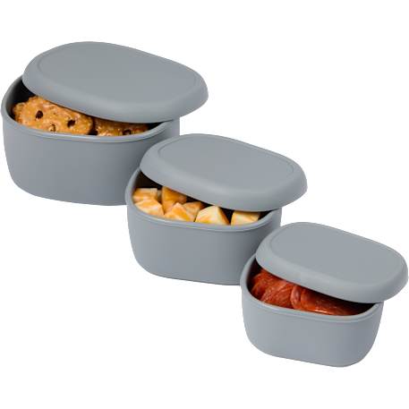 Zili Silicone Small Storage Containers  set of 3