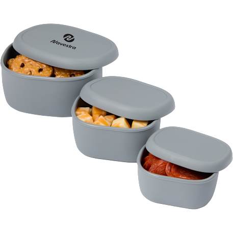 Zili Silicone Small Storage Containers  set of 3