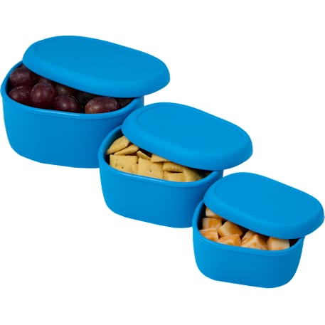 Zili Silicone Small Storage Containers  set of 3