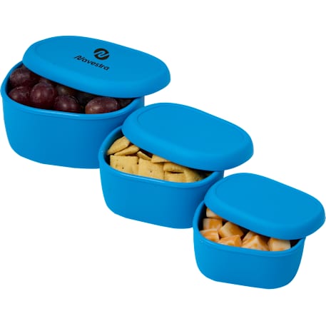 Zili Silicone Small Storage Containers  set of 3