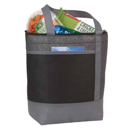 Chrome Non-Woven 9 Can Lunch Cooler