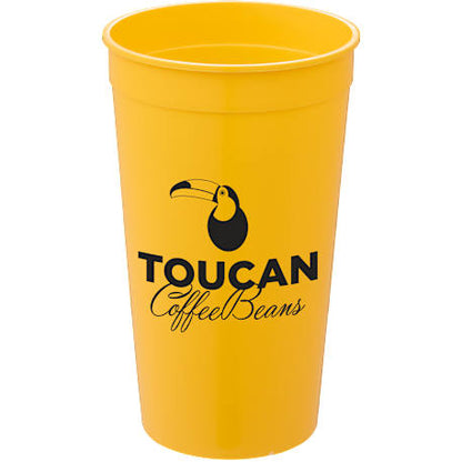 Solid 32oz Stadium Cup