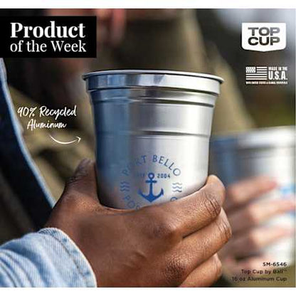 Top Cup Aluminum Cup 16oz.