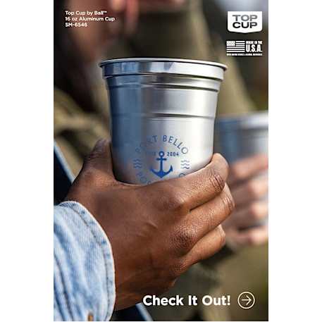 Top Cup Aluminum Cup 16oz.