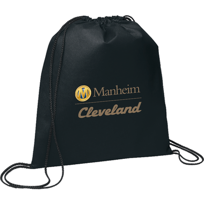 Evergreen Non-Woven Drawstring Bag