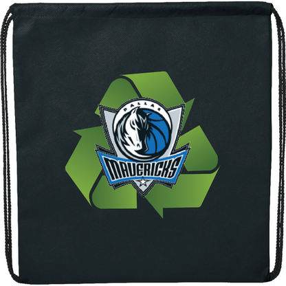 Evergreen Non-Woven Drawstring Bag