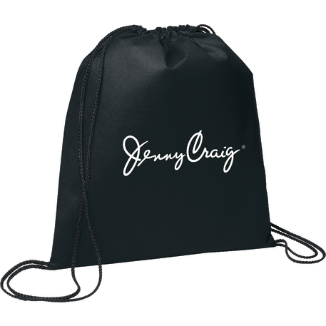 Evergreen Non-Woven Drawstring Bag