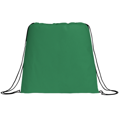 Evergreen Non-Woven Drawstring Bag