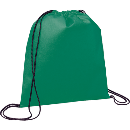 Evergreen Non-Woven Drawstring Bag