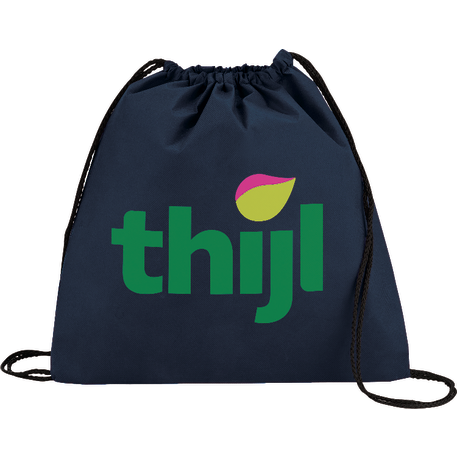 Evergreen Non-Woven Drawstring Bag