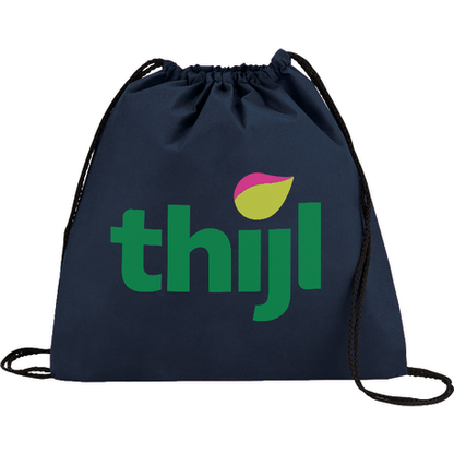 Evergreen Non-Woven Drawstring Bag