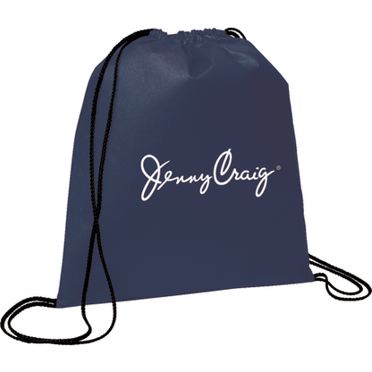 Evergreen Non-Woven Drawstring Bag