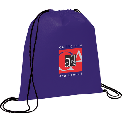 Evergreen Non-Woven Drawstring Bag