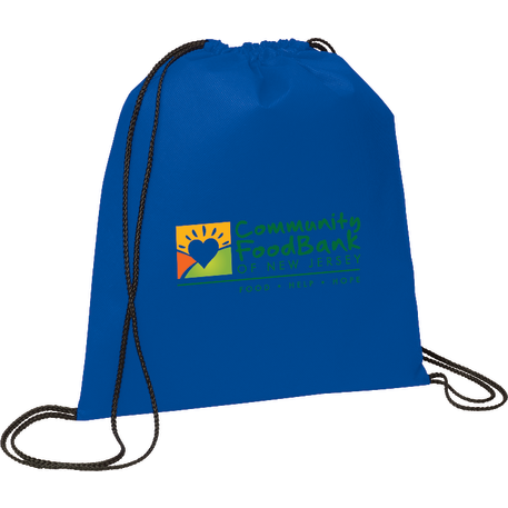 Evergreen Non-Woven Drawstring Bag
