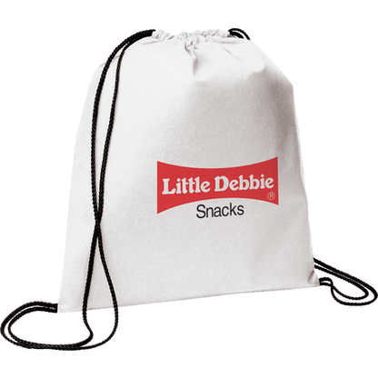 Evergreen Non-Woven Drawstring Bag