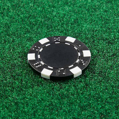 Recycled Poker Chip Ball Marker