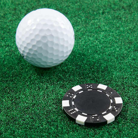 Recycled Poker Chip Ball Marker