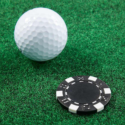 Recycled Poker Chip Ball Marker