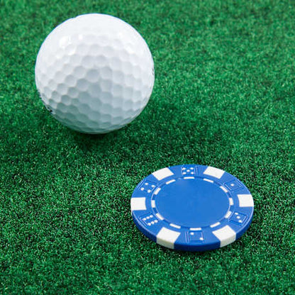 Recycled Poker Chip Ball Marker