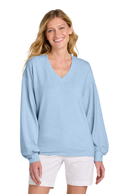 TravisMathew Women's Long Weekend V-Neck