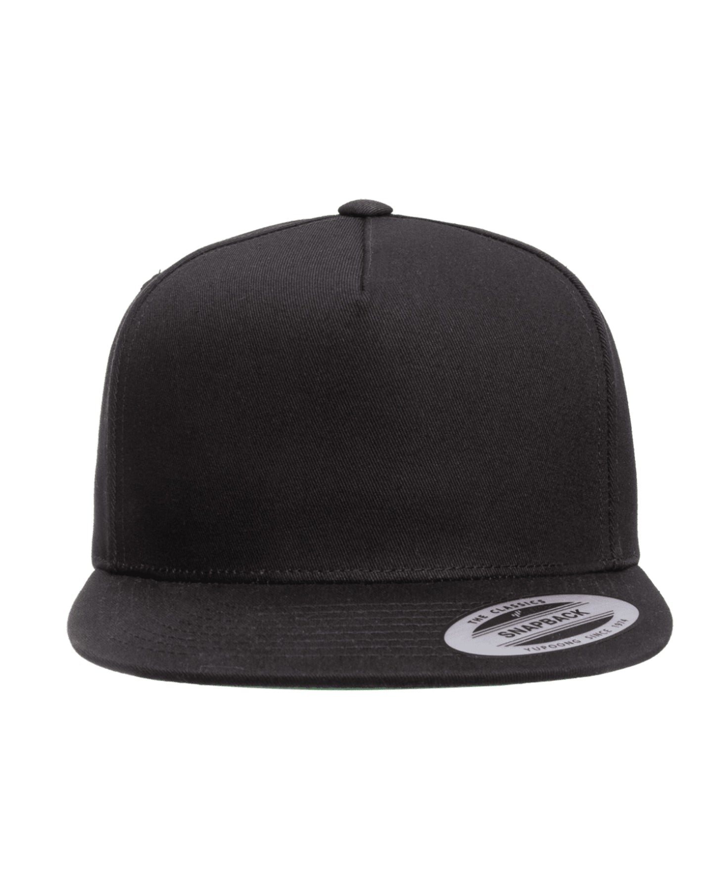5 Panel Cotton Twill Snapback Cap