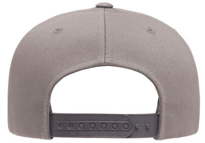 5 Panel Cotton Twill Snapback Cap