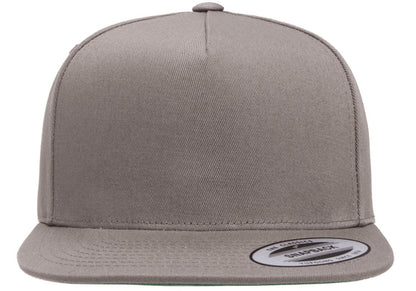 5 Panel Cotton Twill Snapback Cap