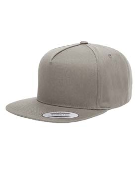 5 Panel Cotton Twill Snapback Cap