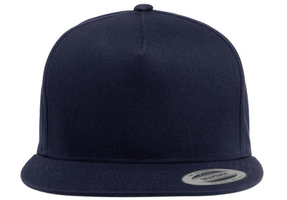 5 Panel Cotton Twill Snapback Cap