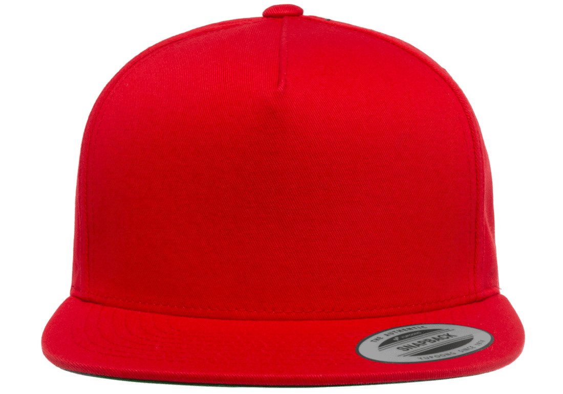 5 Panel Cotton Twill Snapback Cap