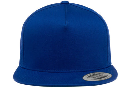 5 Panel Cotton Twill Snapback Cap