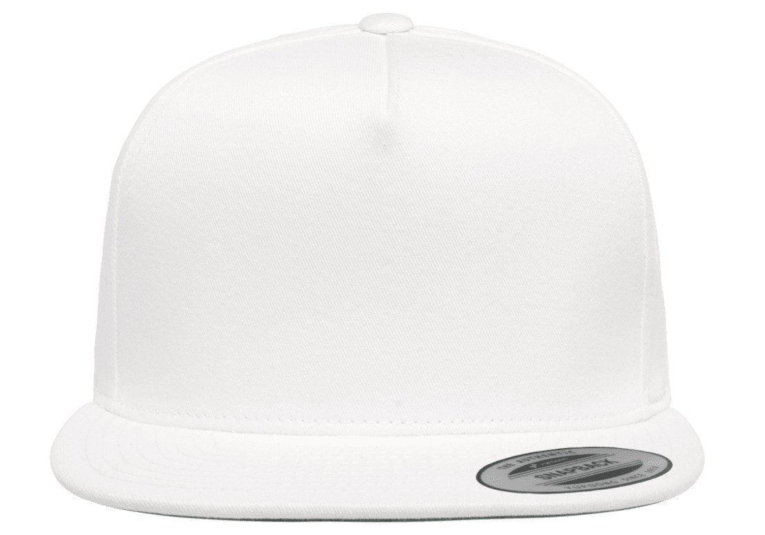 5 Panel Cotton Twill Snapback Cap
