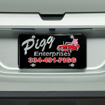Custom License Plate 12" x 6"Embossed Aluminum