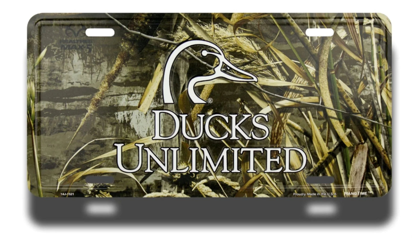 Custom License Plate 12" x 6"Embossed Aluminum